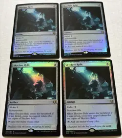 4x Skyclave Relic NM Foil Playset - MTG Zendikar Rising ZNR- Mana Rock Commander - Image 2