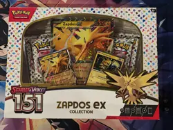 Pokemon TCG: Scarlet & Violet 151 Collection Zapdos ex Collection Box - Image 1