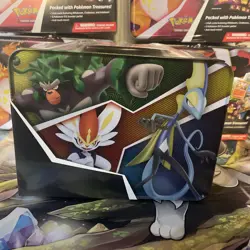 Pokemon TCG Fall 2020 Collector’s Treasure Chest Lunch Box Tin NEW Sealed - Image 4