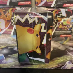 Pokemon TCG Fall 2020 Collector’s Treasure Chest Lunch Box Tin NEW Sealed - Image 5