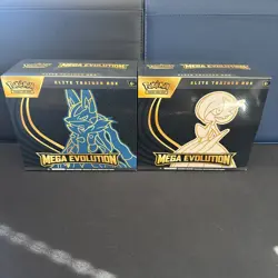 Pokemon Mega Evolution Elite Trainer Box ETB Set of 2 Sealed - Image 2