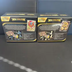 Pokemon Mega Evolution Elite Trainer Box ETB Set of 2 Sealed - Image 4