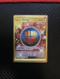 Single Strike Energy (Secret) 183/163 Secret Rare Holo NM Pokemon SWSH05: Battle - Image 1