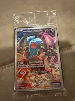 Pokemon Center ETB Exclusive Team Rockets Wobbuffet #203 Black Star Promo #2 - Image 1