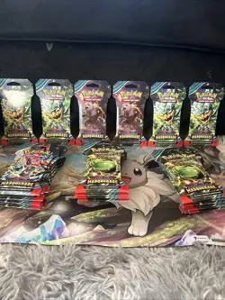 Pokemon TCG Twilight Masquerade Booster Pack Lot Of 30 New Sealed. - Image 1