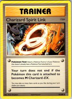 Pokemon | XY - Evolutions | Charizard Spirit Link | 75/108 | Normal | NM - Image 1