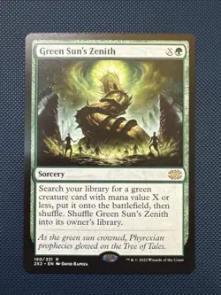 MTG Green Sun's Zenith - Double Masters 2022 (2X2) NM - Image 1
