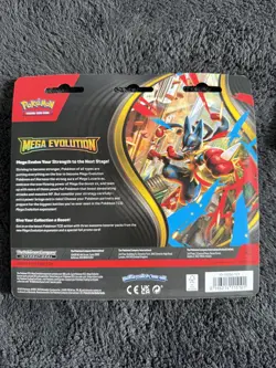 Pokemon TCG Mega Evolution 3 Pack Blister (Golduck) and (Psyduck) Factory Sealed - Image 2