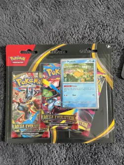 Pokemon TCG Mega Evolution 3 Pack Blister (Golduck) and (Psyduck) Factory Sealed - Image 3