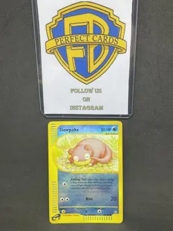 POKEMON AQUAPOLIS SLOWPOKE REVERSE 108/147 LP+ ENG - Image 1