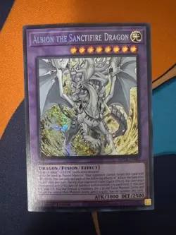 Albion the Sanctifire Dragon MP24-EN082 Secret Rare 1st Edition NM-M - Image 1