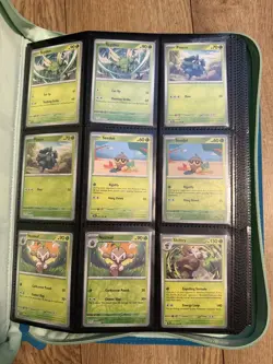 Pokemon Temporal Forces BASE Complete Set w/Binder, INCLUDES VARIANTS, 320 Cards - Image 3
