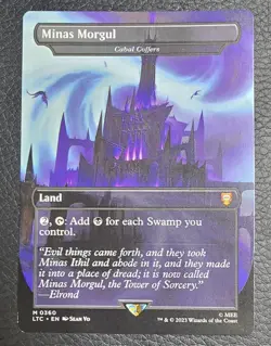 Minas Morgul - Cabal Coffers Commander: the Lord of the Rings MTG NM Magic Card - Image 1