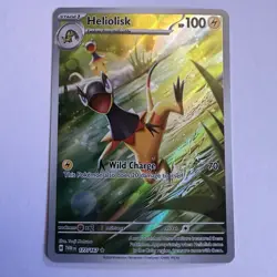 Pokemon Card TCG - Heliolisk 177/167 Illustration Rare Twilight Masquerade IR - Image 1