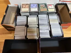 MTG Magic Lot Of Over 4,000 Cards: Lot with A Ton of Valuable Of Old Cards NM-HP - Image 1