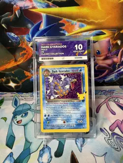 ACE 10 Dark Gyarados 8/82 Holo Pokemon Card Celebrations Collection GEM MINT - Image 1