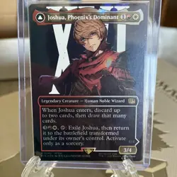 Joshua, Phoenix's Dominant (Borderless/Surge Foil, MTG/FIN #0542) - Image 1