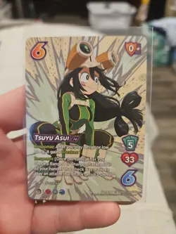 Tsuyu Asui MHA07 Girl Power-Universus PACK FRESH Trading Card - Image 1