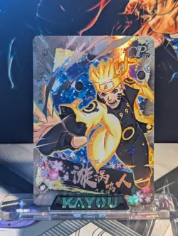 Naruto Uzumaki CP 021 Little Dino Super Rare Holo Card Naruto CCG TCG Card Game - Image 1