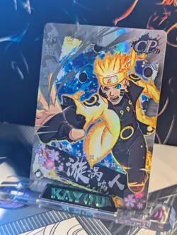 Naruto Uzumaki CP 021 Little Dino Super Rare Holo Card Naruto CCG TCG Card Game - Image 2