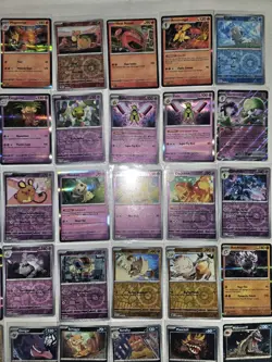 Paldean Fates 63 CARDS REVERSE HOLO/EX LOT Mint 2023 POKEMON SCARLET & VIOLET - Image 2
