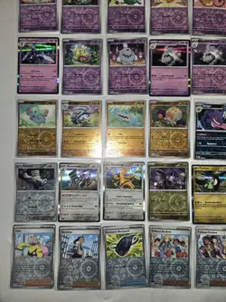 Paldean Fates 63 CARDS REVERSE HOLO/EX LOT Mint 2023 POKEMON SCARLET & VIOLET - Image 3