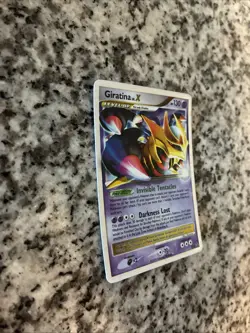 Pokemon Giratina LV.X DP38 Holo Black Star Promo Card - Image 2