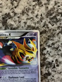 Pokemon Giratina LV.X DP38 Holo Black Star Promo Card - Image 4