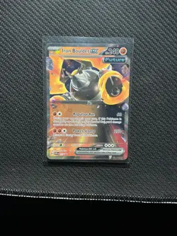 Iron Boulder ex 147 Sv: Scarlet & Violet Promo Cards Holo - Image 1