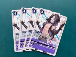 Jimmy KEN BT22-092 Playset Cyber Eden Digimon Card Game x4 - Image 1
