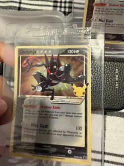 Greninja Gold Star Celebrations Promo SWSH144 2021 Pokemon TCG Sealed Card (x2) - Image 4