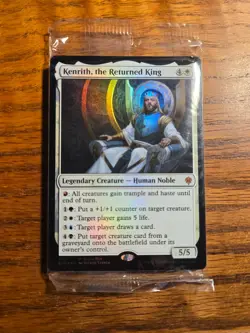 MTG Kenrith, the Returned King Buy-A-Box Promos package 12 Foils NM - Image 1