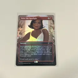 MTG Seize The Spotlight 7044 Foil Dwight's Destiny Bonus Secret Lair The Office - Image 1