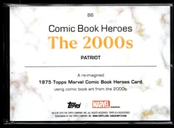 2025 1975 Topps Marvel Comics Patriot Heroes #86 - Image 2