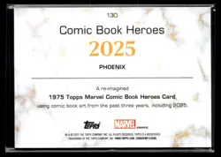 2025 1975 Topps Marvel Comics Phoenix Heroes #130 - Image 2