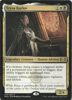 Teysa Karlov R Ravnica Allegiance 212 - LP MTG - Image 1