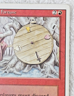 MTG VTG Wheel of Fortune Revised Edition 1994 Reserved List Daniel Gelon LP - Image 3