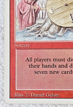 MTG VTG Wheel of Fortune Revised Edition 1994 Reserved List Daniel Gelon LP - Image 5