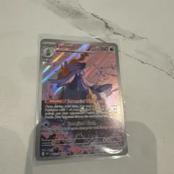 Samurott 107/086 - White Flare - Illustration Rare Holo Pokemon S&V TCG NM - Image 2