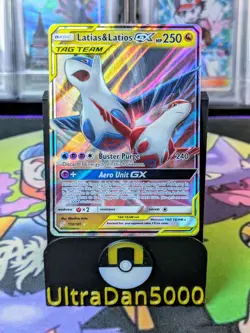 Latias & Latios GX 113/181 - Pokemon SM Tag Team Up Sun & Moon - Image 1