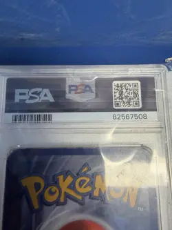 1999 Pokemon French Dracaufeu Base Set Charizard Holo 4/102 PSA 1 - Image 5