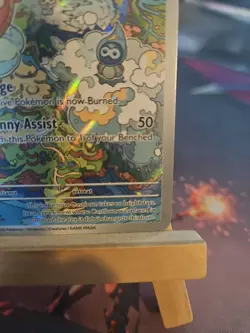 Pokemon TCG Castform Sunny Form Illustration Surging Sparks 195/191 NM - Image 4