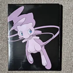 Pokemon Ultra Pro 9 Pocket Portfolio Binder Mew Used - Image 1