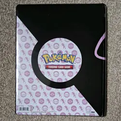 Pokemon Ultra Pro 9 Pocket Portfolio Binder Mew Used - Image 2