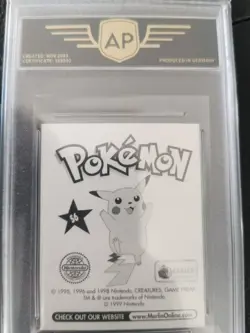 Merlin pokemon Pikachu S6 cracked Ice Foil AP 8,5*mint* - Image 2