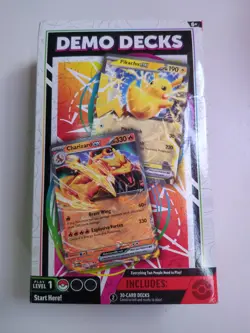 Pokemon TCG Demo Deck Pikachu EX and Charizard EX - Image 1