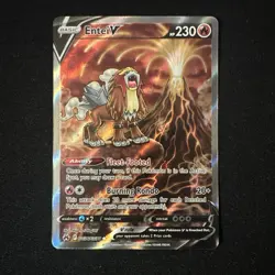 Entei V GG36/GG70 Pokemon TCG Crown Zenith Galarian Galaxy NM Free Shipping - Image 2