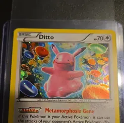 Pokemon Ditto XY40 XY Black Star Promo Holo LP/NM - Image 1