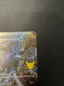 Pokemon Celebrations Zekrom 114/114 25th Anniversary Holo Full Art NM - Image 4