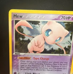 Pokemon TCG Mew 10/92 Holo Rare - EX Legend Maker 2006 NM - Image 3